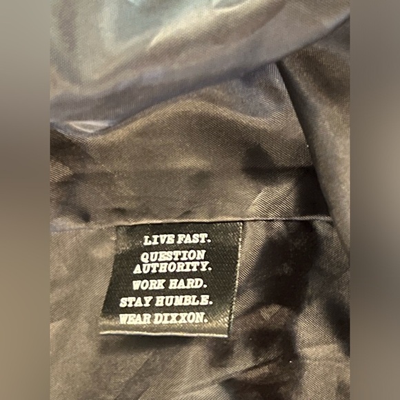 Dixxon Flannel Co Jacket Men’s L Black‎ Snap On Button Ground Up Customs C18 - Picture 9 of 11